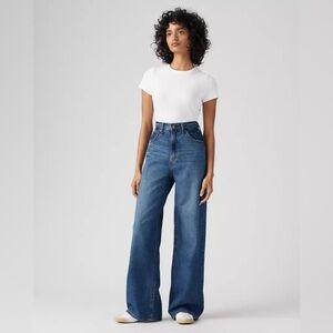 Levi's Baggy Jeans with Cinch Waist